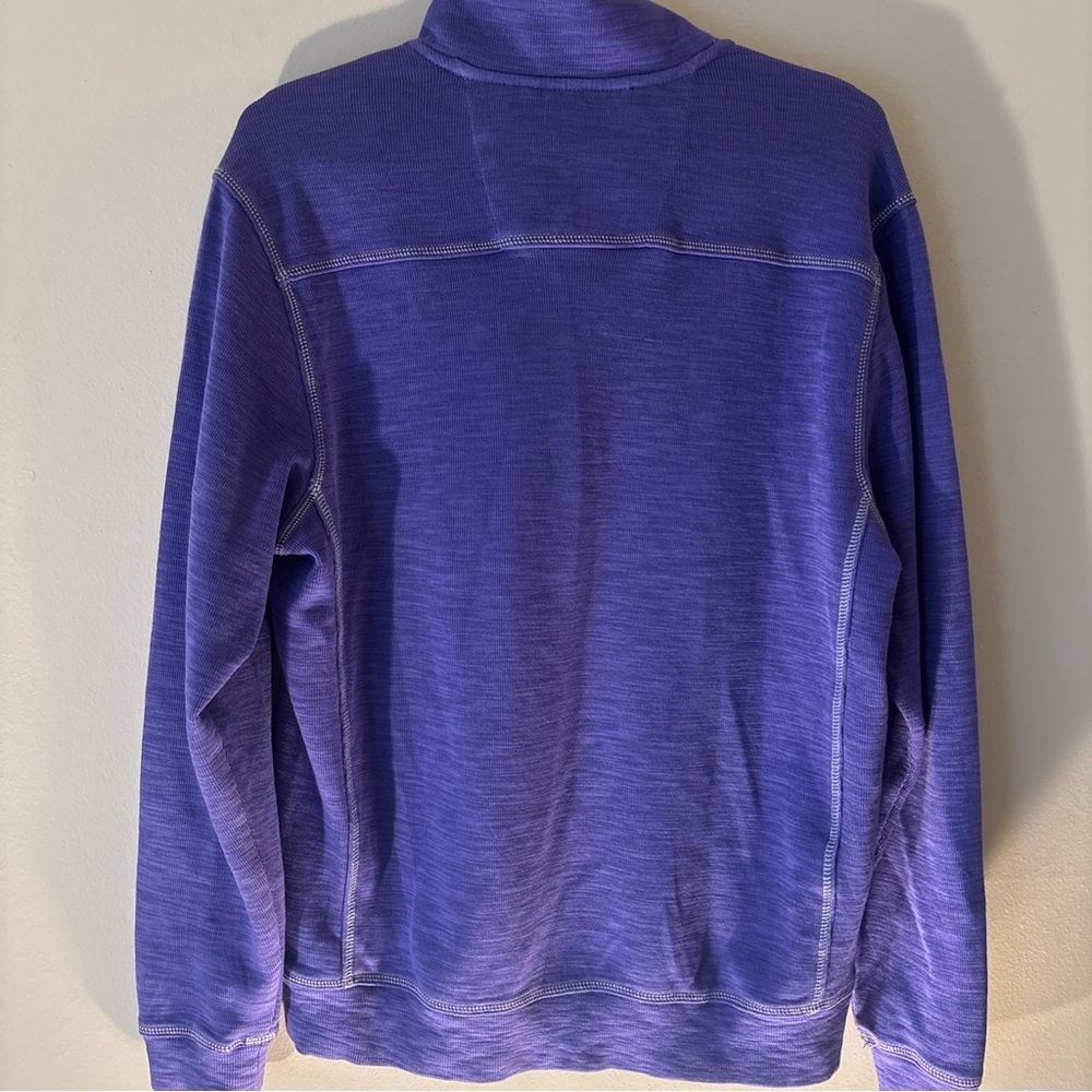 Tommy Bahama Men's Purple Pullover - Picture 8 of 9